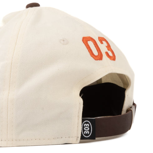 303 Boards - Big 3 Hat (Cream/Brown/Orange)